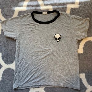 grey alien shirt